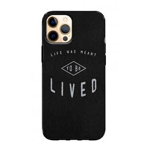 CaseCompany To be lived: iPhone 12 Pro Max Tough Case