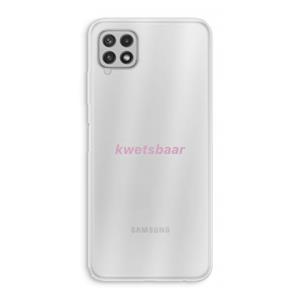 CaseCompany kwetsbaar: Samsung Galaxy A22 4G Transparant Hoesje
