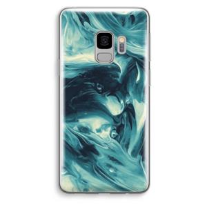 CaseCompany Dreaming About Whales: Samsung Galaxy S9 Transparant Hoesje
