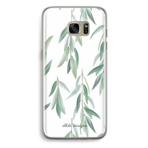 CaseCompany Branch up your life: Samsung Galaxy S7 Edge Transparant Hoesje