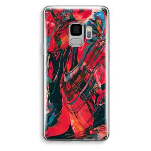 CaseCompany Endless Descent: Samsung Galaxy S9 Transparant Hoesje