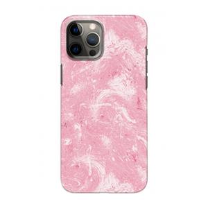 CaseCompany Abstract Painting Pink: Volledig geprint iPhone 12 Pro Hoesje