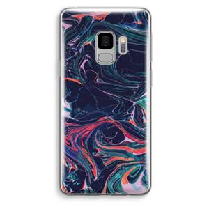 CaseCompany Light Years Beyond: Samsung Galaxy S9 Transparant Hoesje