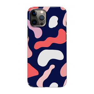 CaseCompany Memphis Shapes Pink: Volledig geprint iPhone 12 Pro Hoesje