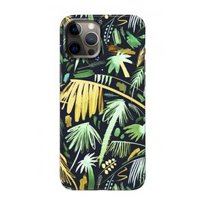 CaseCompany Tropical Palms Dark: Volledig geprint iPhone 12 Pro Hoesje