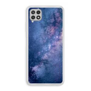 CaseCompany Nebula: Samsung Galaxy A22 4G Transparant Hoesje