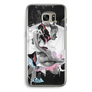 CaseCompany Camouflage de sommeil: Samsung Galaxy S7 Edge Transparant Hoesje