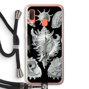 CaseCompany Haeckel Prosobranchia: Samsung Galaxy A20e Transparant Hoesje met koord