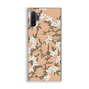 CaseCompany Blossoming spring: Samsung Galaxy Note 10 Plus Transparant Hoesje
