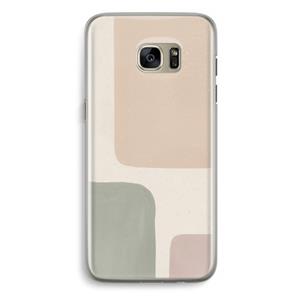 CaseCompany Geo #7: Samsung Galaxy S7 Edge Transparant Hoesje