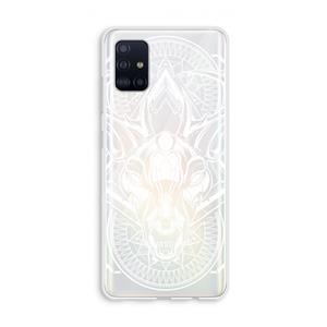 CaseCompany Oh Deer: Galaxy A51 4G Transparant Hoesje