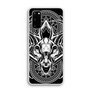 CaseCompany Oh Deer: Samsung Galaxy S20 Transparant Hoesje
