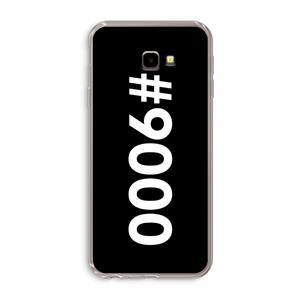 CaseCompany 9000: Samsung Galaxy J4 Plus Transparant Hoesje