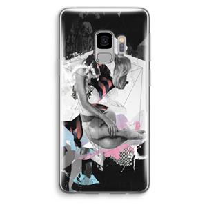 CaseCompany Camouflage de sommeil: Samsung Galaxy S9 Transparant Hoesje