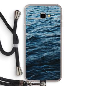 CaseCompany Oceaan: Samsung Galaxy J4 Plus Transparant Hoesje met koord