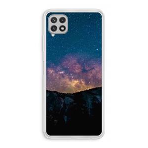 CaseCompany Travel to space: Samsung Galaxy A22 4G Transparant Hoesje