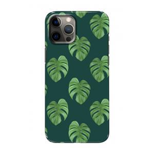 CaseCompany Monstera leaves: Volledig geprint iPhone 12 Pro Hoesje