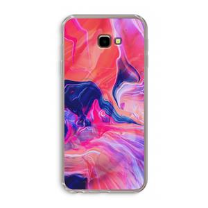 CaseCompany Earth And Ocean: Samsung Galaxy J4 Plus Transparant Hoesje