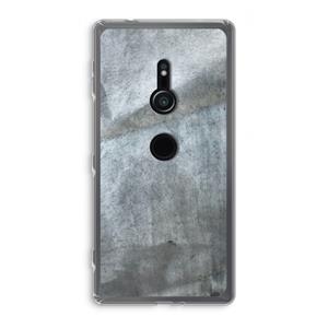 CaseCompany Grey Stone: Sony Xperia XZ2 Transparant Hoesje