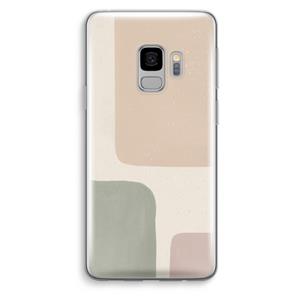 CaseCompany Geo #7: Samsung Galaxy S9 Transparant Hoesje