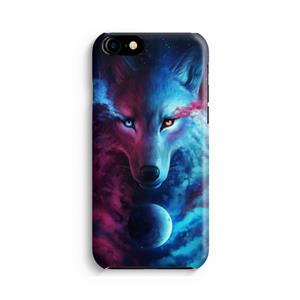 CaseCompany Where Light And Dark Meet: Volledig geprint iPhone SE 2020 Hoesje