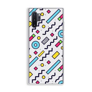 CaseCompany 8-bit N°8: Samsung Galaxy Note 10 Plus Transparant Hoesje