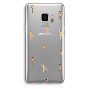CaseCompany Dans #2: Samsung Galaxy S9 Transparant Hoesje