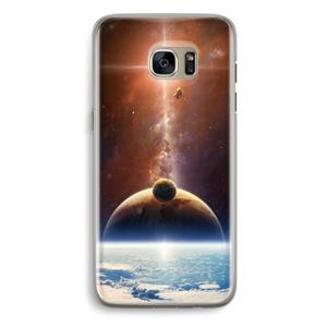 CaseCompany Omicron 2019: Samsung Galaxy S7 Edge Transparant Hoesje