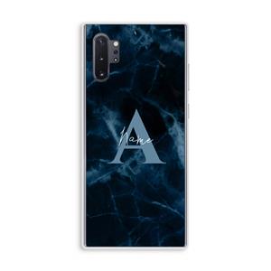 CaseCompany Midnight Marble: Samsung Galaxy Note 10 Plus Transparant Hoesje