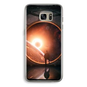 CaseCompany Ephemeral: Samsung Galaxy S7 Edge Transparant Hoesje