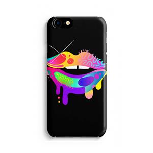 CaseCompany Lip Palette: Volledig geprint iPhone SE 2020 Hoesje
