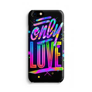 CaseCompany Only Love: Volledig geprint iPhone SE 2020 Hoesje