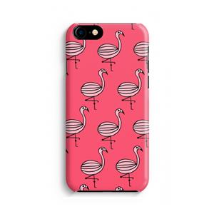 CaseCompany Flamingo: Volledig geprint iPhone SE 2020 Hoesje