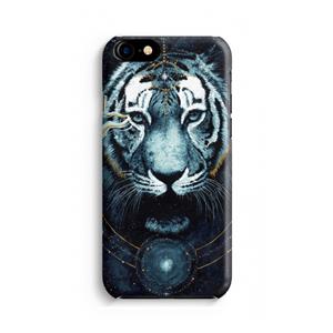 CaseCompany Darkness Tiger: Volledig geprint iPhone SE 2020 Hoesje
