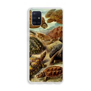 CaseCompany Haeckel Chelonia: Galaxy A51 4G Transparant Hoesje