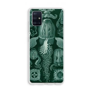 CaseCompany Haeckel Cubomedusae: Galaxy A51 4G Transparant Hoesje