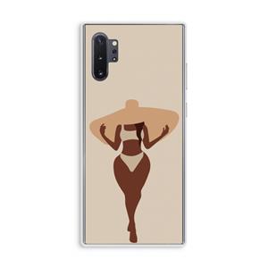 CaseCompany Let's get salty: Samsung Galaxy Note 10 Plus Transparant Hoesje