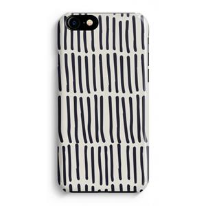 CaseCompany Moroccan stripes: iPhone 8 Volledig Geprint Hoesje