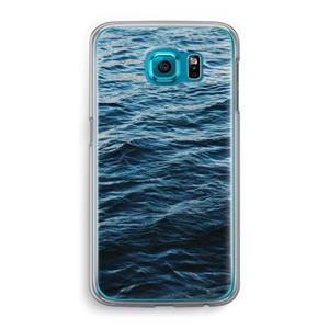 CaseCompany Oceaan: Samsung Galaxy S6 Transparant Hoesje