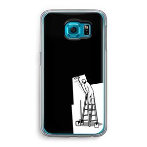 CaseCompany Musketon Painter: Samsung Galaxy S6 Transparant Hoesje