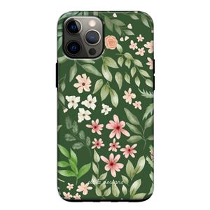 CaseCompany Botanical green sweet flower heaven: iPhone 12 Tough Case