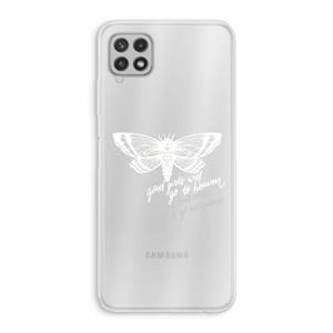 CaseCompany Good or bad: Samsung Galaxy A22 4G Transparant Hoesje