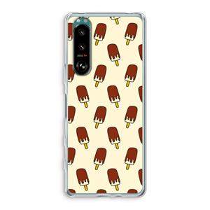 CaseCompany Yummy: Sony Xperia 5 III Transparant Hoesje