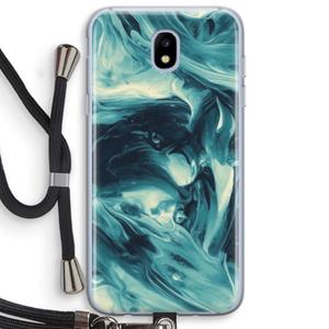 CaseCompany Dreaming About Whales: Samsung Galaxy J5 (2017) Transparant Hoesje met koord