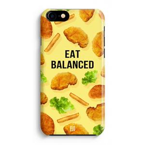 CaseCompany Eat Balanced: iPhone 8 Volledig Geprint Hoesje