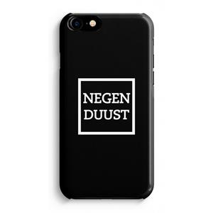 CaseCompany Negenduust black: iPhone 8 Volledig Geprint Hoesje