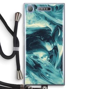 CaseCompany Dreaming About Whales: Sony Xperia XZ1 Transparant Hoesje met koord