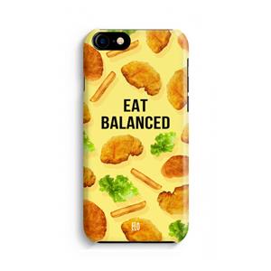 CaseCompany Eat Balanced: Volledig geprint iPhone SE 2020 Hoesje