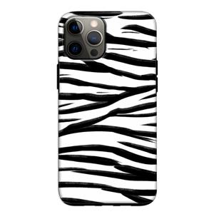 CaseCompany Zebra pattern: iPhone 12 Tough Case