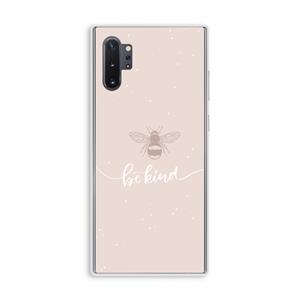 CaseCompany Be(e) kind: Samsung Galaxy Note 10 Plus Transparant Hoesje